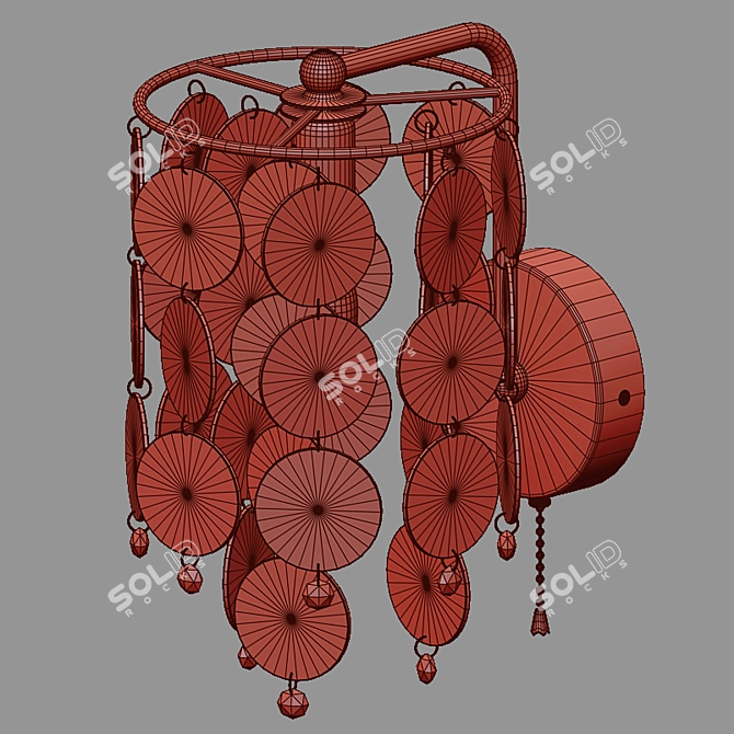 Bogates Bolla Wall Lamp 3D model image 2