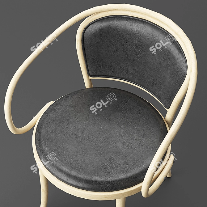 TON 33 Armchair: Stylish, Comfortable, & Modern 3D model image 3