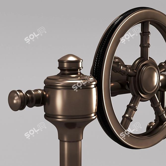 Rustic Elegance: Waterstone & Kingston Faucets 3D model image 8