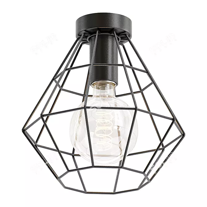 Elegant Vitaluce Chandelier 3D model image 1