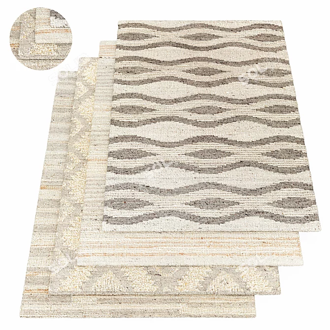 Bremen Rug: Stylish 2015 Design 3D model image 1