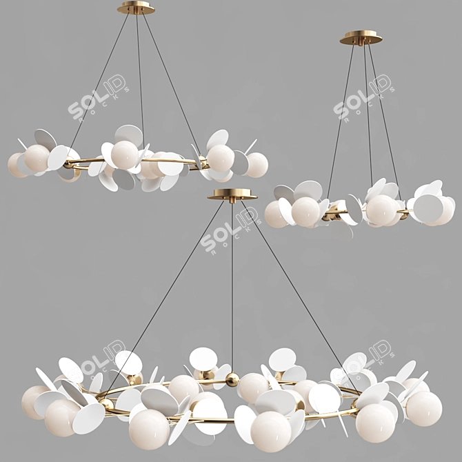 Matisse Self Collection: Elegant Ceiling Lights 3D model image 1