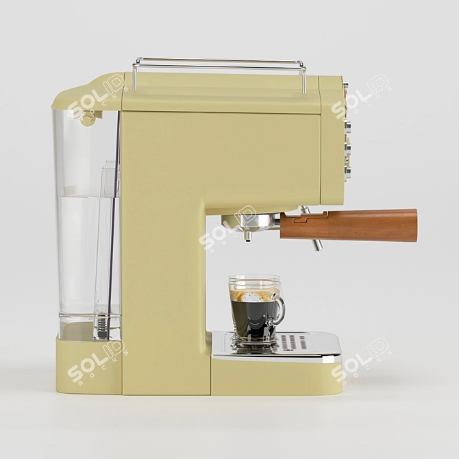 Retro Espresso Machine: Ikohs Thera Matt 3D model image 2