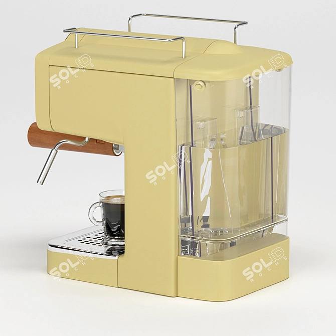 Retro Espresso Machine: Ikohs Thera Matt 3D model image 3