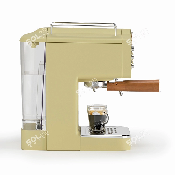 Retro Espresso Machine: Ikohs Thera Matt 3D model image 7