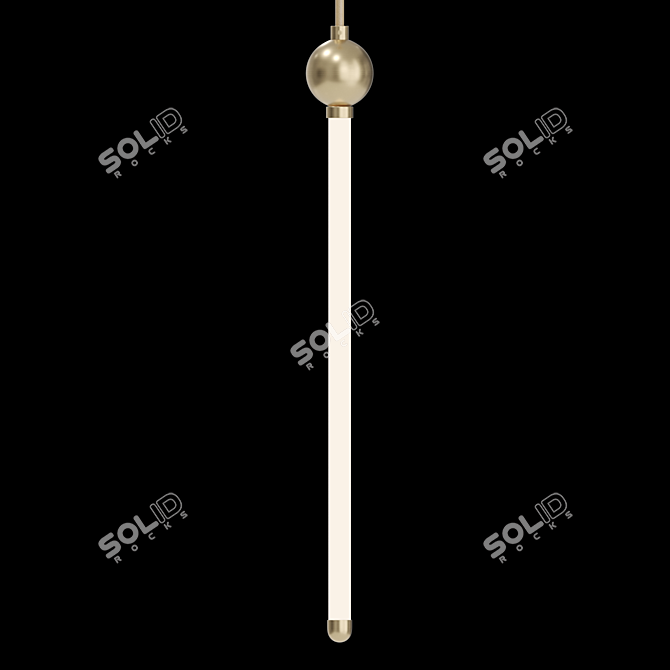 Divert LED Floor Lamp 3D model image 2