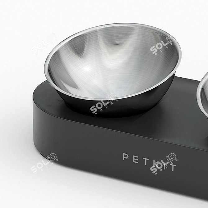 Petkit Fresh Nano: Adjustable Tilt Pet Bowl 3D model image 3