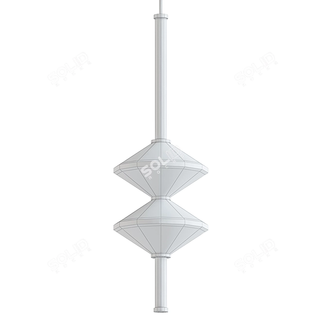 Gem 2 LED Mini Pendant Light 3D model image 2