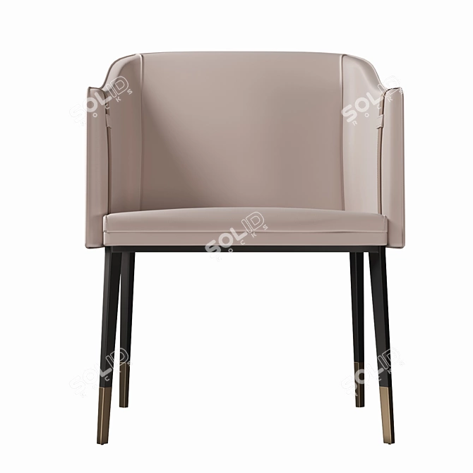 Sunpan Carter Wide Armchair 3D model image 3