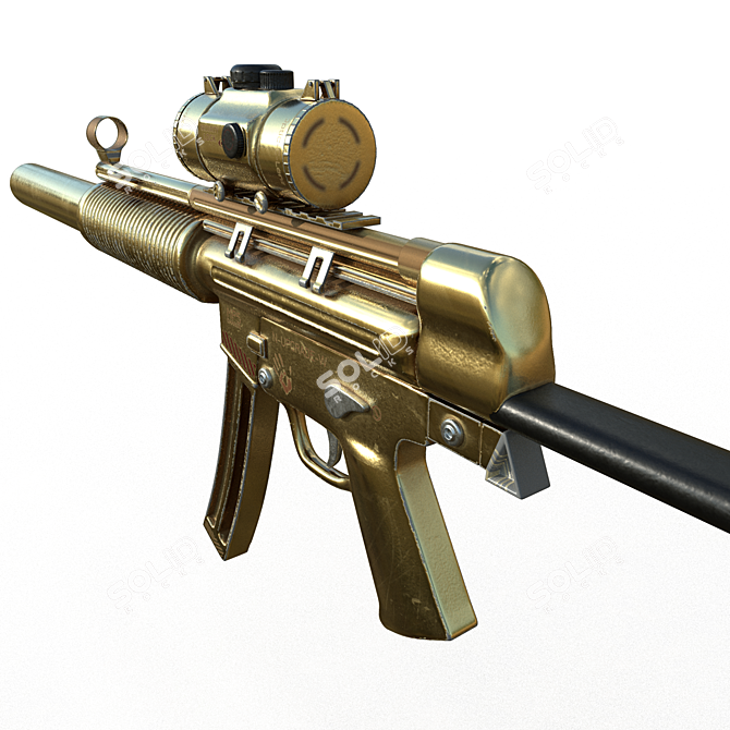 Sophisticated MP5Gold 2015: Exquisite Design & Superior Quality 3D model image 2