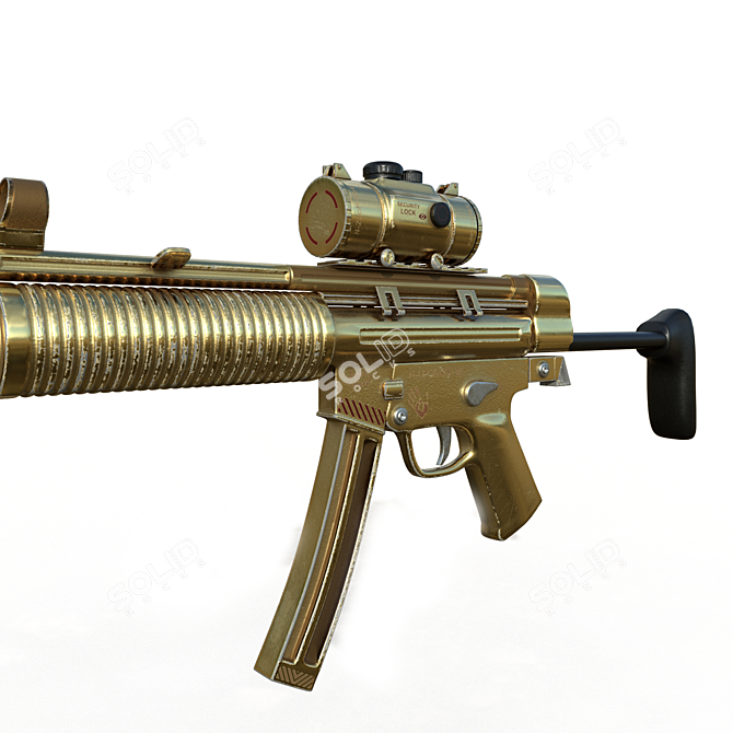 Sophisticated MP5Gold 2015: Exquisite Design & Superior Quality 3D model image 3