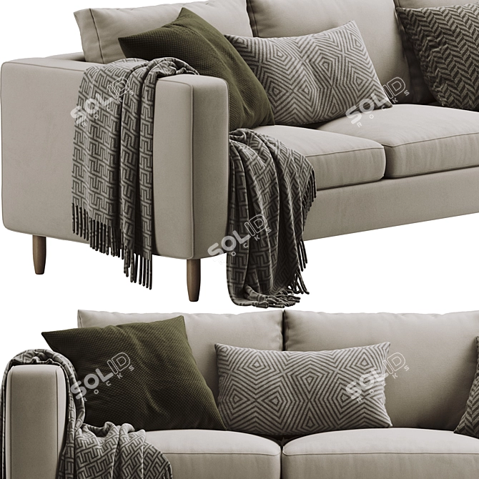 Minimalist Indivi Sofa 
Contemporary BoConcept Sofa 
Versatile Indivi Living Room Sofa 
Modern Indivi Sofa by Bo 3D model image 2