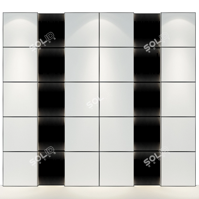 Elegant Wall Panel | 27 3D model image 2