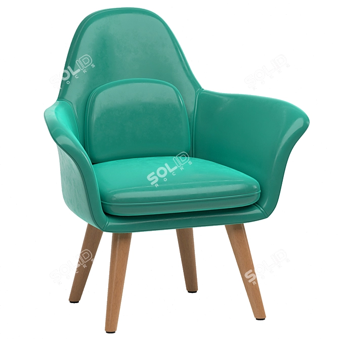 Istanbul Elegance Chair 3D model image 2