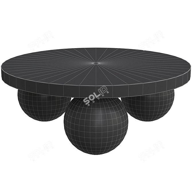 Minimalist Coffee Table 3D model image 2