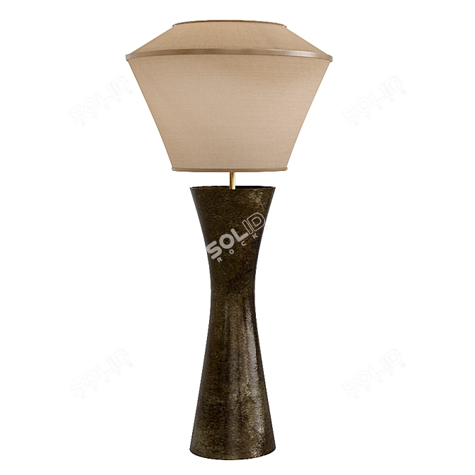 Elegant Bruno Noli Table Lamp 3D model image 1