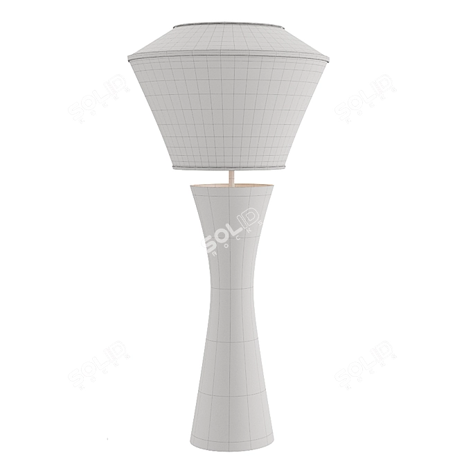 Elegant Bruno Noli Table Lamp 3D model image 2