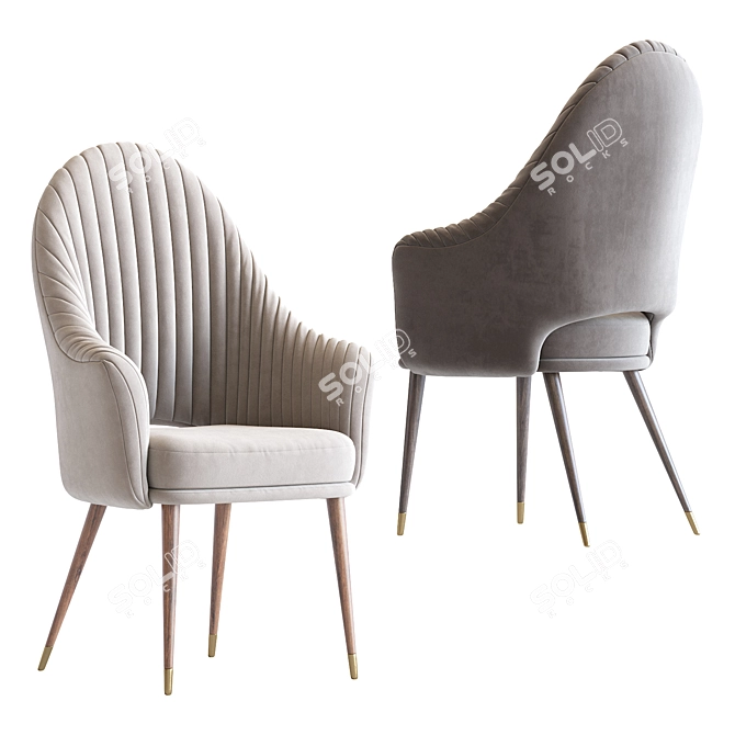 ErgoDream Chair: Deephouse Delight 3D model image 1