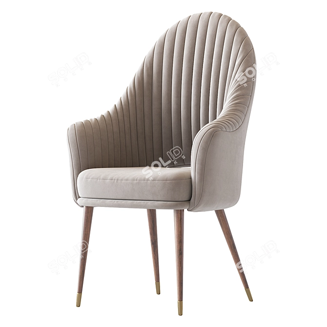 ErgoDream Chair: Deephouse Delight 3D model image 2