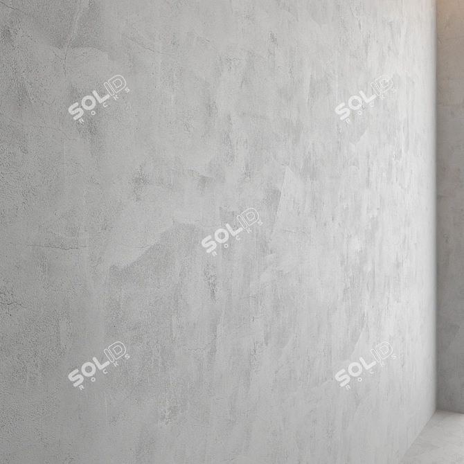 High-Quality Decorative Plaster 3D model image 2