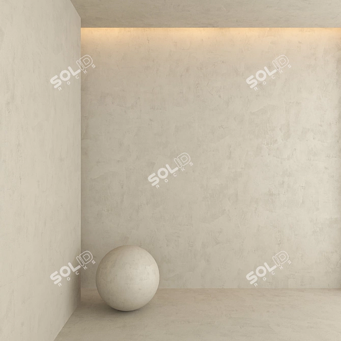 High-Quality Decorative Plaster 3D model image 4