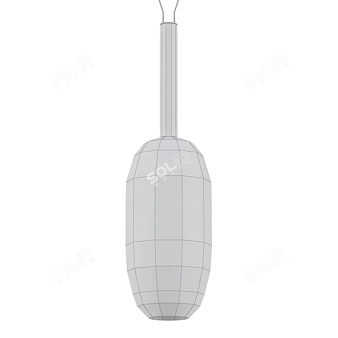 Alchimia Pendant Light: Elegant and Transparent 3D model image 2