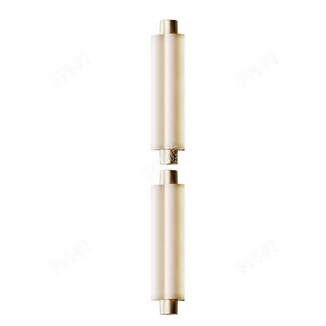 Elegant Metropol Wall Sconce 3D model image 3