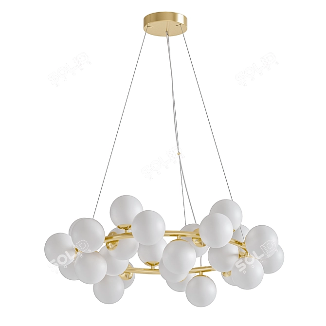 Modern DNA SP25 Pendant Light 3D model image 7