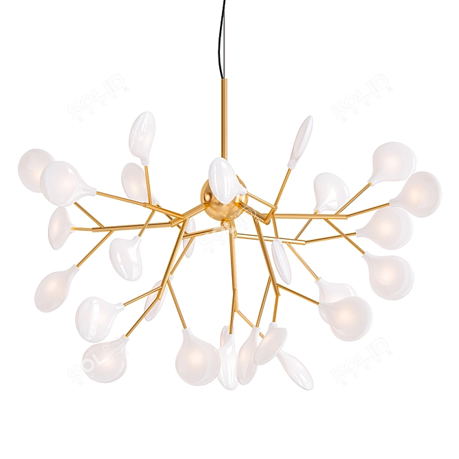 Elegant Bogates 540 Pendant Chandelier 3D model image 1