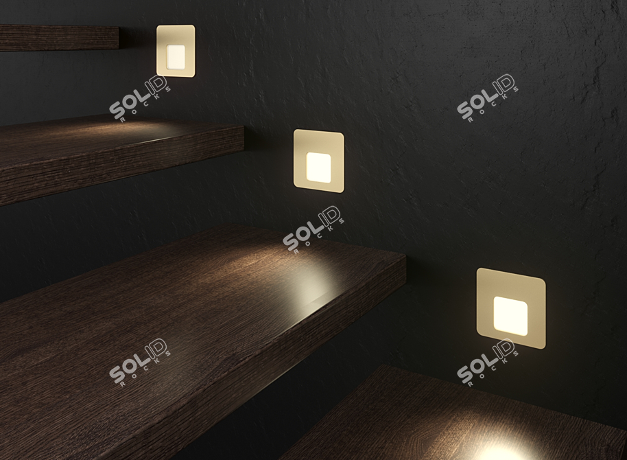 Title: Integrator IT-021 LED Stair Lighting 3D model image 3