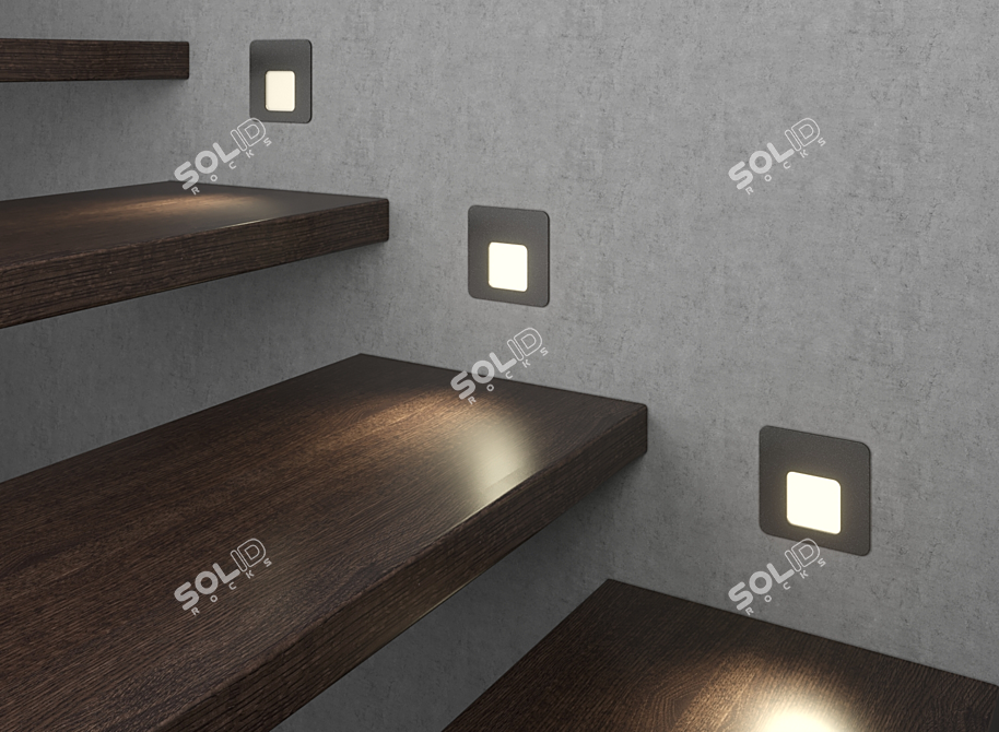 Title: Integrator IT-021 LED Stair Lighting 3D model image 4