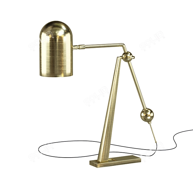 Modern Bert Frank Stasis Lamp 3D model image 1