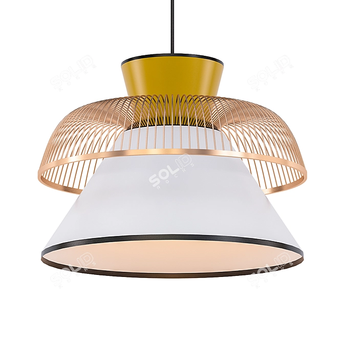 Minimalist Pendant Lights - Mekko 3D model image 1
