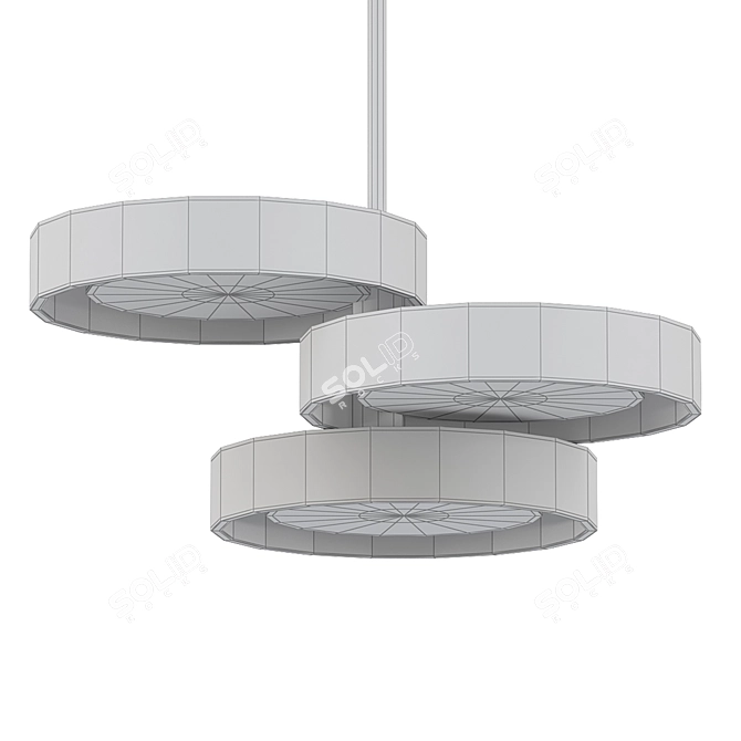Triarc Pendant Light | Stylish and Modern Lighting 3D model image 2