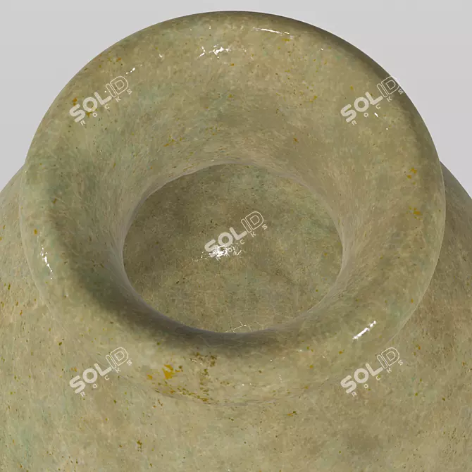 Elegant Ceramic Vase for Home 3D model image 6