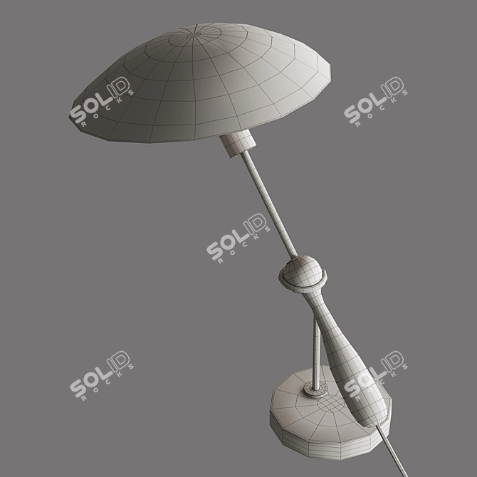 Sandra Severi Sarfatti Lamp 3D model image 4