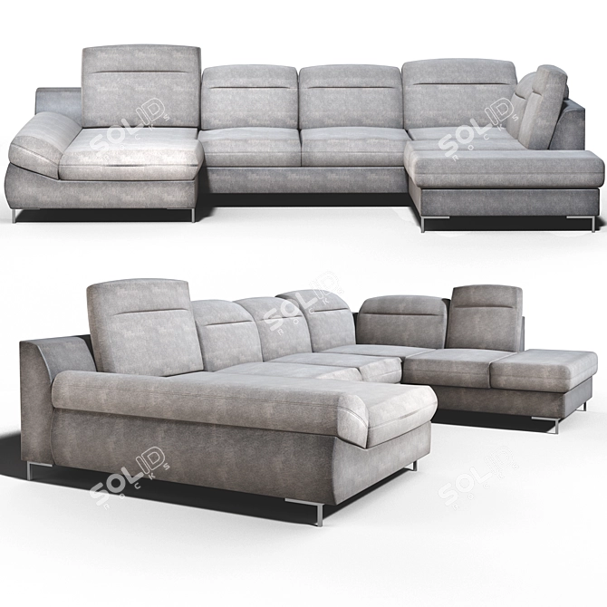 Title: Premium Comfort: Timola XL 3D model image 1