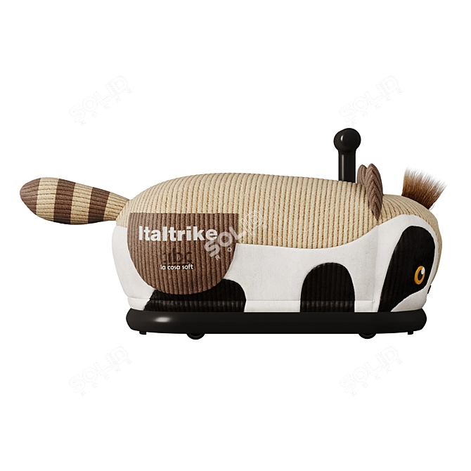  "Soft Raccoon Ride-On: Italtrike"  3D model image 2