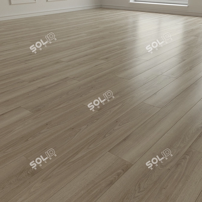 Title: Modern Oak Cordoba Laminate 3D model image 2