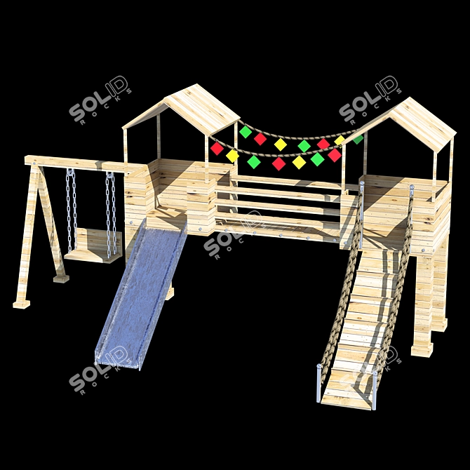 2015 Playground Set 3D model image 2