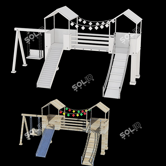 2015 Playground Set 3D model image 3