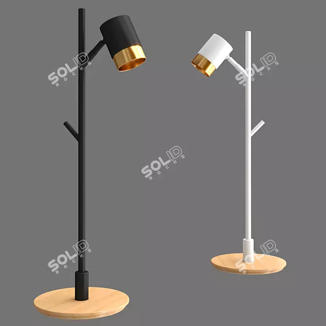 Spice Lampatron: Elegant 56cm High Spice 3D model image 3