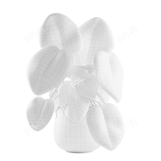 Tropical Vibes: Monstera Deliciosa 3D model image 2