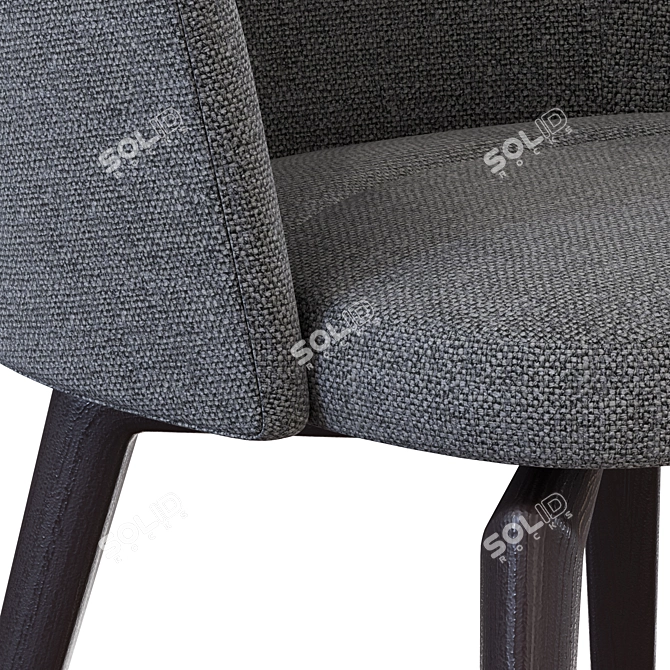 Modern Minotti AMELIE Chair 3D model image 6