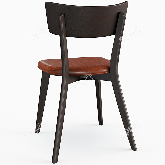 Putnam Upholstered Side Chair 3D model image 2