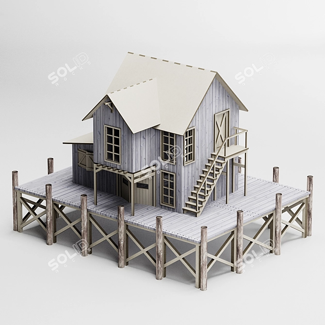 Stylish House Decor & DIY Hub 3D model image 1