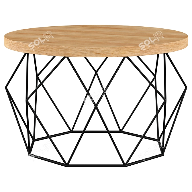 NGon Coffee Table | Three color | Modern Design 3D model image 2