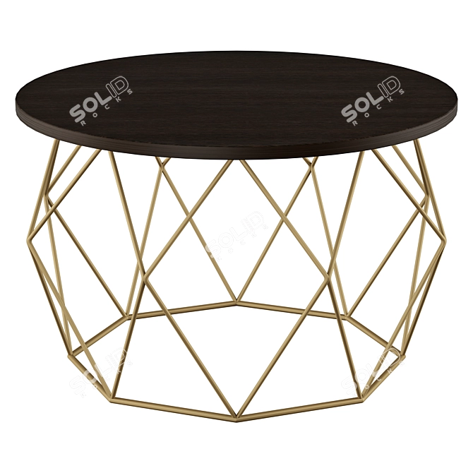 NGon Coffee Table | Three color | Modern Design 3D model image 3