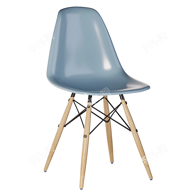 Vitra Chair: Timeless Elegance for Your Space 3D model image 2