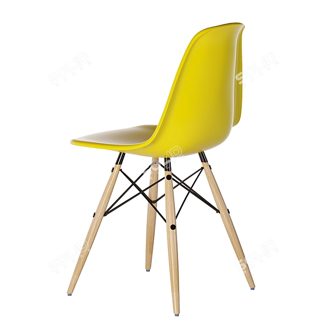 Vitra Chair: Timeless Elegance for Your Space 3D model image 3